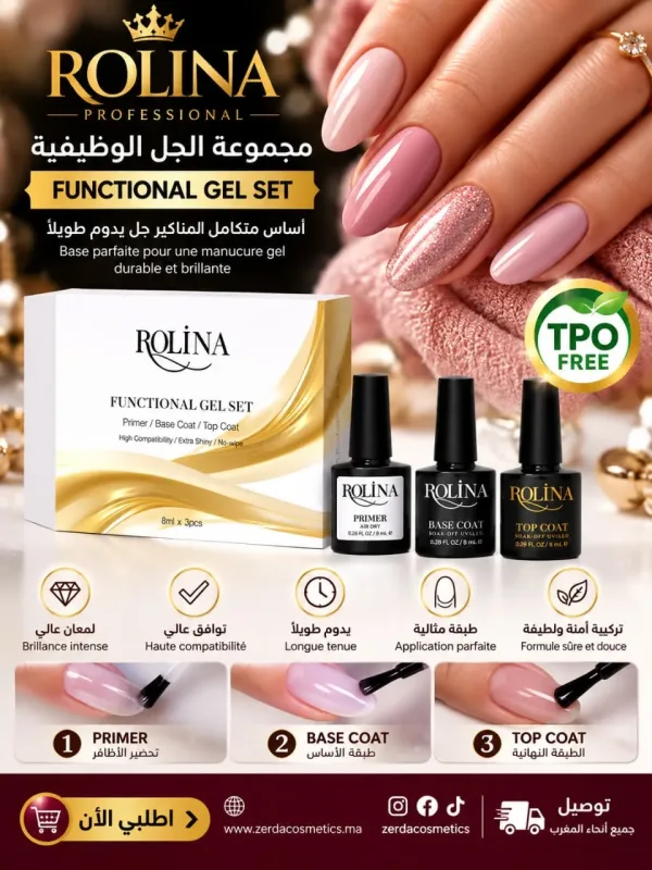 ROLINA PROFESSIONAL – FUNCTIONAL GEL SET