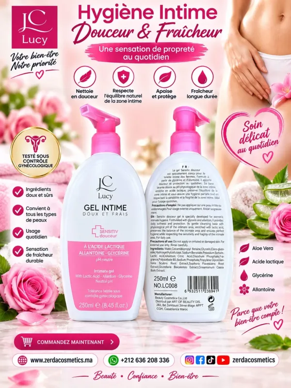 Lucy Gel Intime Doux et Frais 250ml