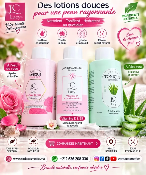 Lucy Lait Démaquillant Douceur 500ml