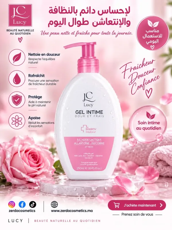 غسول العناية الحميمية (Gel Intime - Doux et Frais)